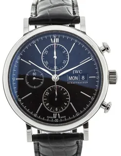 IWC Portofino IW391008 Stainless steel Black