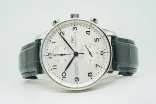 IWC Portugieser IW371446 41mm Stainless steel Blue