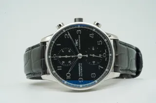 IWC Portugieser IW371447 41mm Stainless steel Black