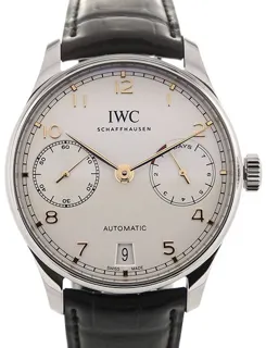 IWC Portugieser IW5007-04 Stainless steel Silver