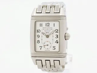 Jaeger-LeCoultre Reverso 296.8.74 Stainless steel and Diamond Plata – Silver