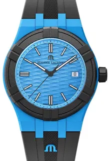 Maurice Lacroix Aikon Quartz AI2008-80080-300-0 Plastic Blue