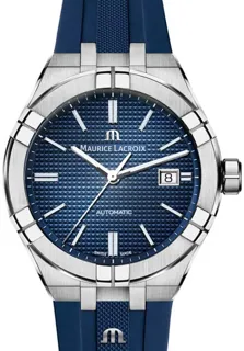 Maurice Lacroix AIKON AI6007-SS000-430-4 Stainless steel Blue