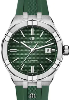 Maurice Lacroix AIKON AI6008-SS000-630-5 Stainless steel Green