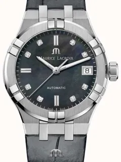 Maurice Lacroix Aikon Automatic AI6006-SS001-370-1 Stainless steel Black