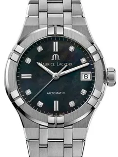 Maurice Lacroix Aikon Automatic AI6006-SS002-370-1 Stainless steel Black