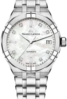 Maurice Lacroix Aikon Automatic AI6007-SS002-170-1 Stainless steel White