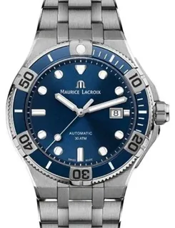 Maurice Lacroix Aikon Automatic AI6058-SS002-430-1 Stainless steel Blue