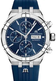 Maurice Lacroix Aikon Automatic AI6038-SS00B-430-4 Stainless steel Blue