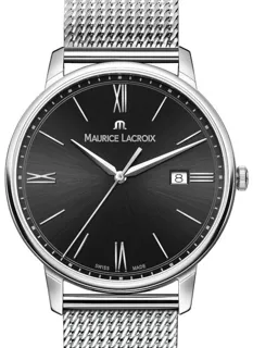 Maurice Lacroix Eliros EL1118-SS002-310-1 Stainless steel Black