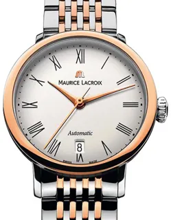 Maurice Lacroix Les Classiques LC6063-PS103-110-1 Red gold$Stainless Steel White