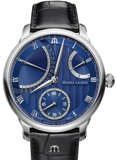 Maurice Lacroix Masterpiece MP6568-SS001-430-1 Stainless steel Blue