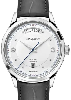 Montblanc Heritage 119947 39mm Stainless steel Silver