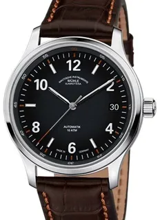 Mühle Glashütte Lunova M1-43-16-LB Stainless steel Black