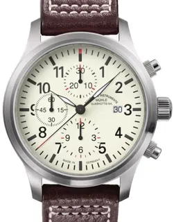 Mühle Glashütte Terrasport M1-37-77-LB 44mm Stainless steel Beige