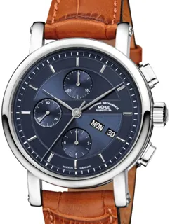 Mühle Glashütte Teutonia M1-30-92-LB 42mm Stainless steel Blue