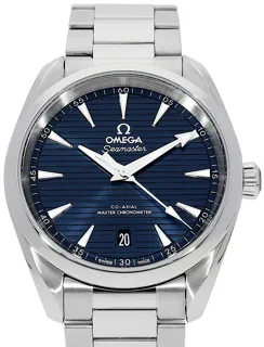 Omega Aqua Terra 220.10.38.20.03.001 Stainless steel Blue