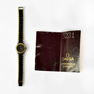 Omega De Ville 22mm Stainless steel Black