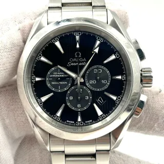 Omega Aqua Terra 231.10.44.50.01.001 44mm Stainless steel Black