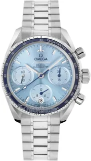 Omega Speedmaster 324.30.38.50.03.001 Stainless steel Blue