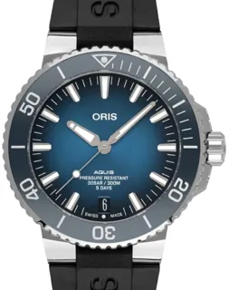 Oris Aquis 01 400 7763 4135-07 4 24 74EB Stainless steel Blue