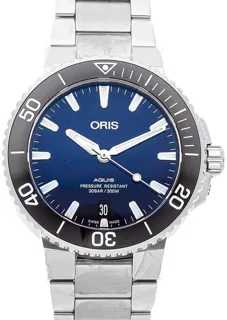 Oris Aquis 01 733 7732 4135-07 8 21 05PEB Stainless steel Blue