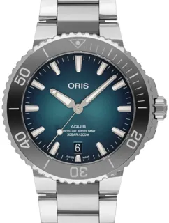 Oris Aquis 01 733 7732 4155-07 8 21 05PEB Stainless steel Blue