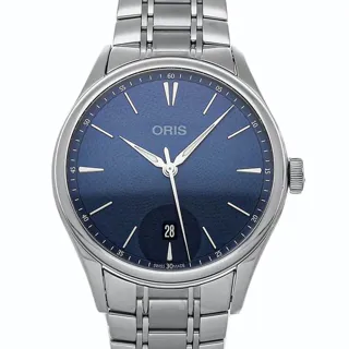 Oris Artelier 01 733 7721 4055-07 8 21 88 Stainless steel Blue