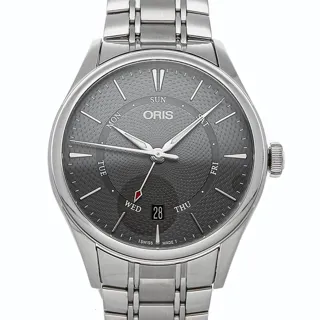 Oris Artelier Pointer Day Date 01 755 7742 4053-07 8 21 88 Stainless steel Grey