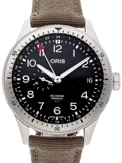 Oris Big Crown 01 748 7756 4064-07 3 22 02LC Stainless steel Black