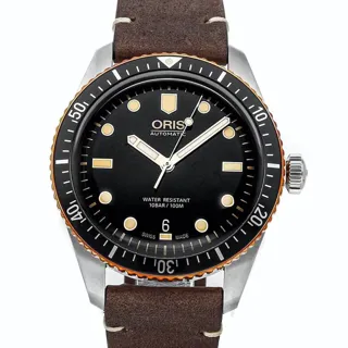 Oris Divers Sixty Five 01 733 7707 4354-07 5 20 55 Bronze and Stainless steel Black