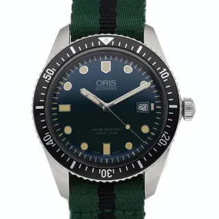 Oris Divers Sixty Five 01 733 7720 4057-07 5 21 25FC Stainless steel Green