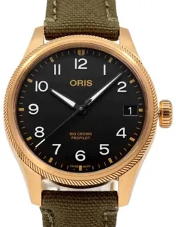 Oris ProPilot 01 751 7761 3164-07 3 2003BRLC Bronze Black