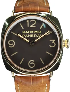 Panerai Radiomir PAM 00379 Rose gold Brown