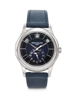 Patek Philippe Annual Calendar 5205G-013 40mm White gold Blue