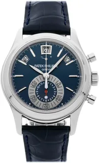 Patek Philippe Annual Calendar Chronograph 5960P-015 Platinum Blue