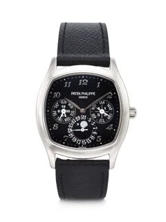 Patek Philippe Perpetual Calendar 5940G-010 37mm White gold Black