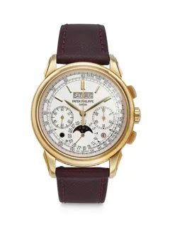 Patek Philippe Perpetual Calendar Chronograph 5270J-001 Yellow gold Silver