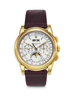 Patek Philippe Perpetual Calendar Chronograph 5970J-001 40mm 18k Gold Silver