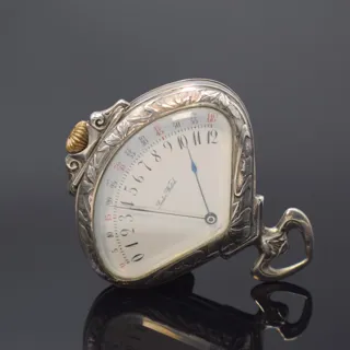 Record Watch Company Silver