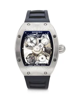 Richard Mille RM 018 RM018 WG 39mm 18k white gold Skeletonized