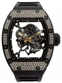 Richard Mille RM 055 RM055 RG CA TPT 50mm Diamond$Rose Gold Skeletonized