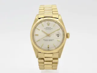 Rolex Datejust 1601 18k yellow gold Champagne