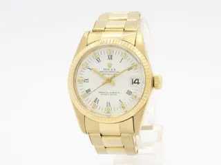 Rolex Datejust 6827 18k yellow gold White