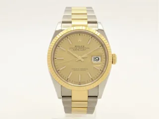 Rolex Datejust 36 126233 Stainless steel and 18k yellow gold Champagne