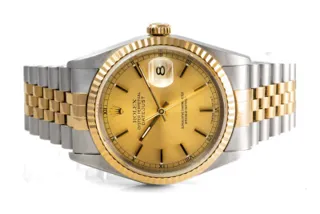 Rolex Datejust 36 16233 36mm Stainless steel and 18k yellow gold Golden