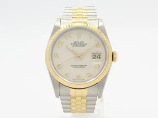 Rolex Datejust 36 16233 Stainless steel and 18k yellow gold Cream