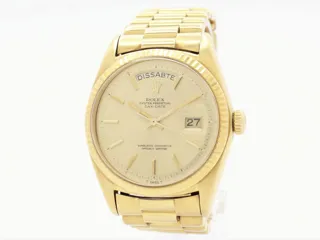 Rolex Day-Date 1803 18k yellow gold Champagne