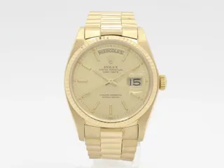 Rolex Day-Date 36 18038 18k yellow gold Champagne