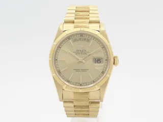 Rolex Day-Date 36 18248 18k yellow gold Champagne